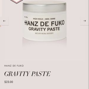 Hanz de Fuko gravity‎ paste. Nib . 23 retail